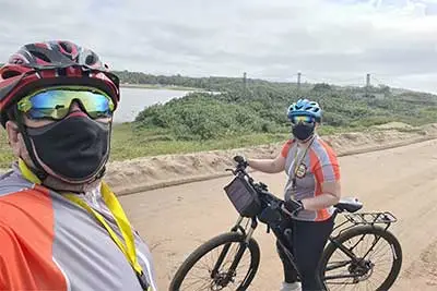 Duo Ciclo Aventura até a Ponte Pênsil de Barra Velha - SC